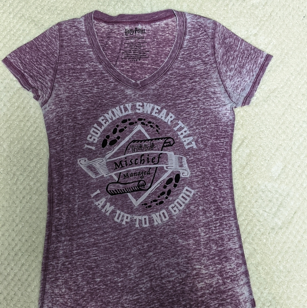 Harry Potter V-Neck Lounge Wear Tee